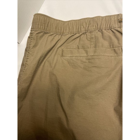 New Eddie Bauer Top Out Ripstop Elastic Men’s Shorts Flax Color  Sz XXL/ 2XL - Picture 10 of 11